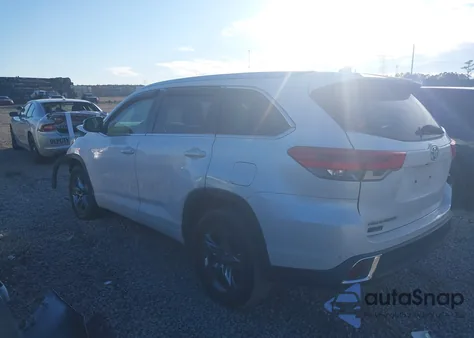 2019 Toyota Highlander Limited Platinum z USA, uszkodzony, nr VIN 5TDYZRFH3KS323890